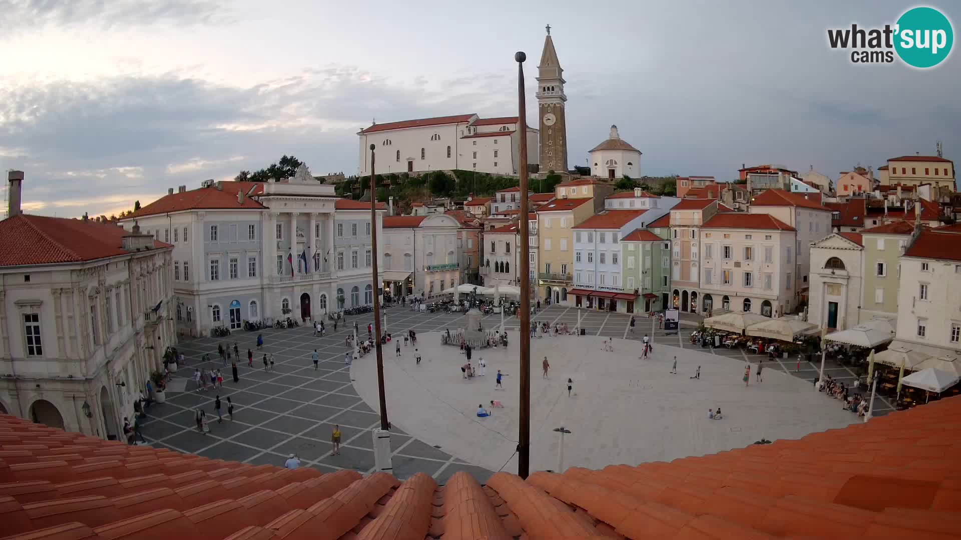 Web Kamera Piran – Trg Tartini