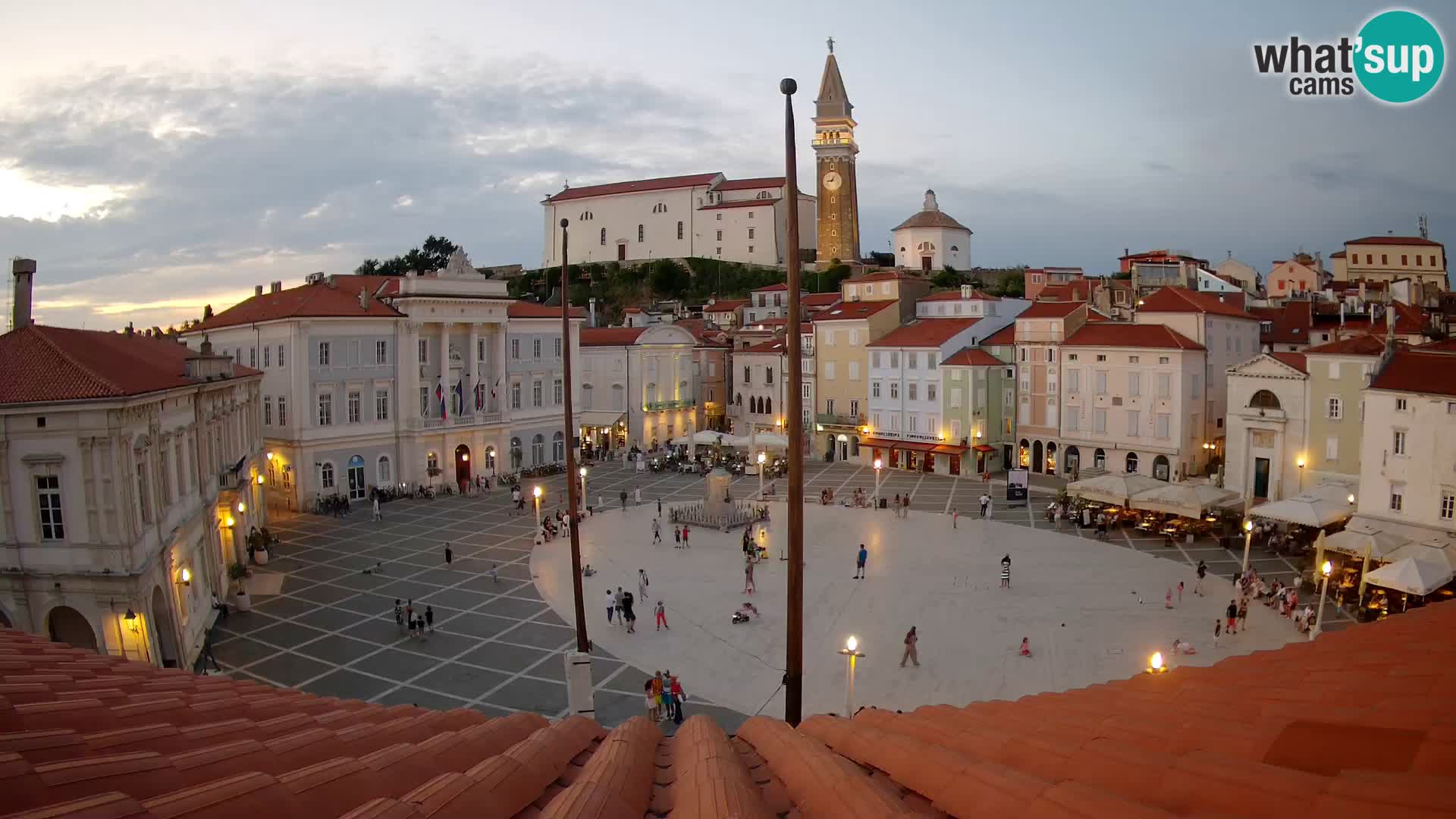 Webcam Pirano | Piran – Piazza Tartini – Art Hotel