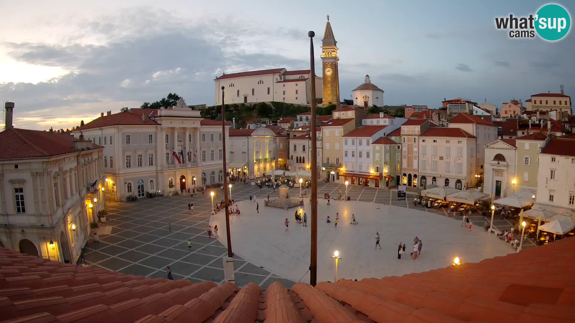 Web Kamera Piran – Trg Tartini