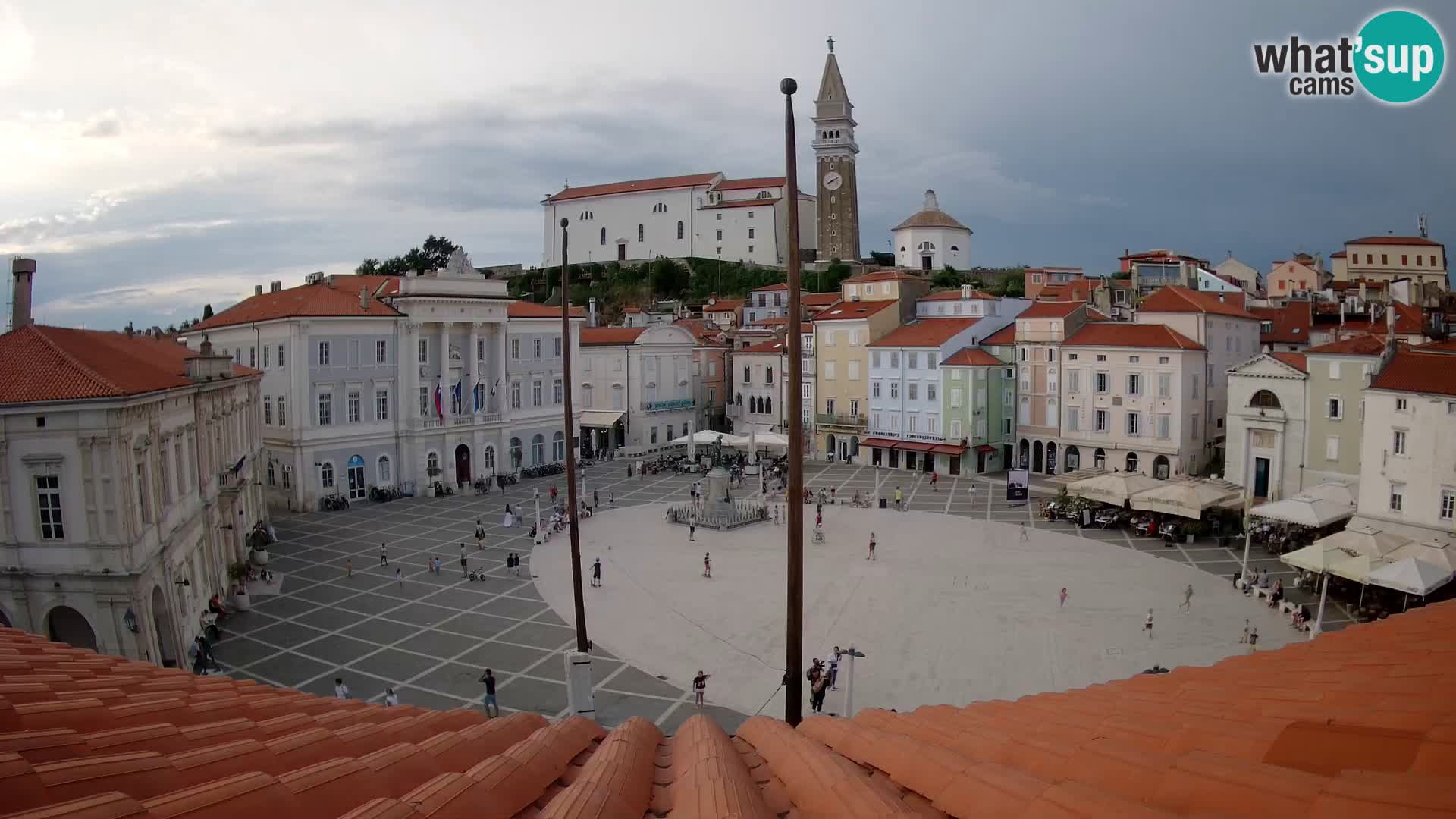 Web Kamera Piran – Trg Tartini