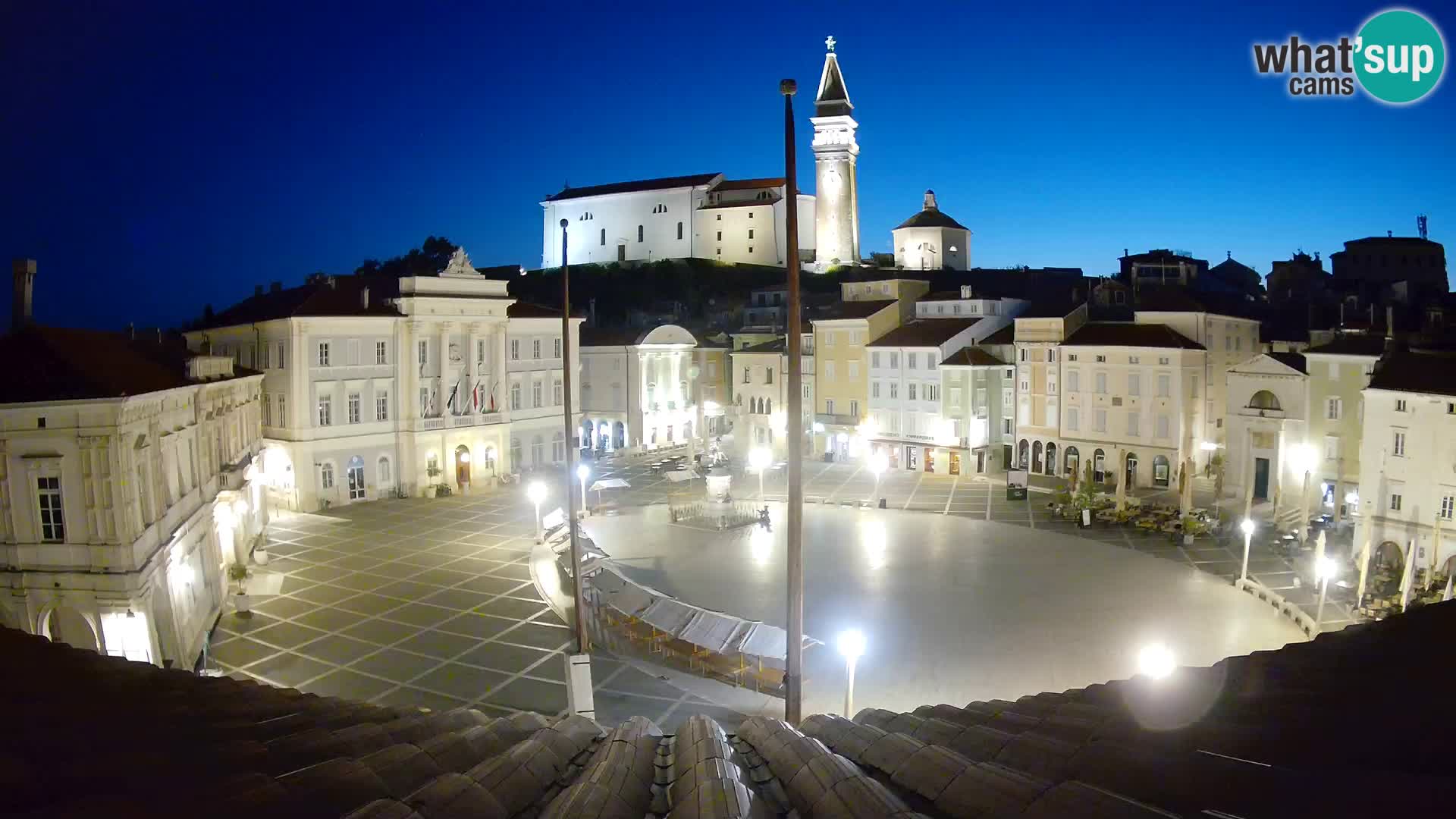Webcam Pirano | Piran – Piazza Tartini – Art Hotel