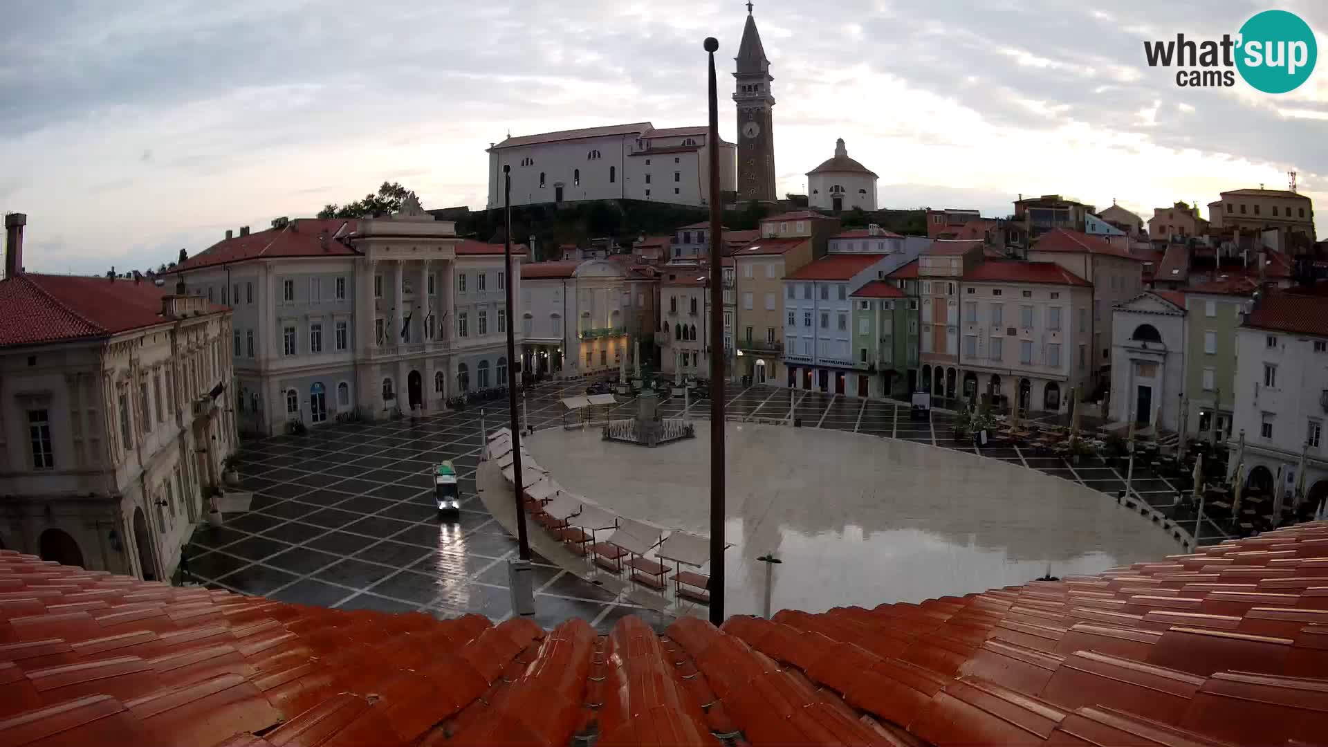 Webcam Piran – Tartini platz – Art Hotel Tartini