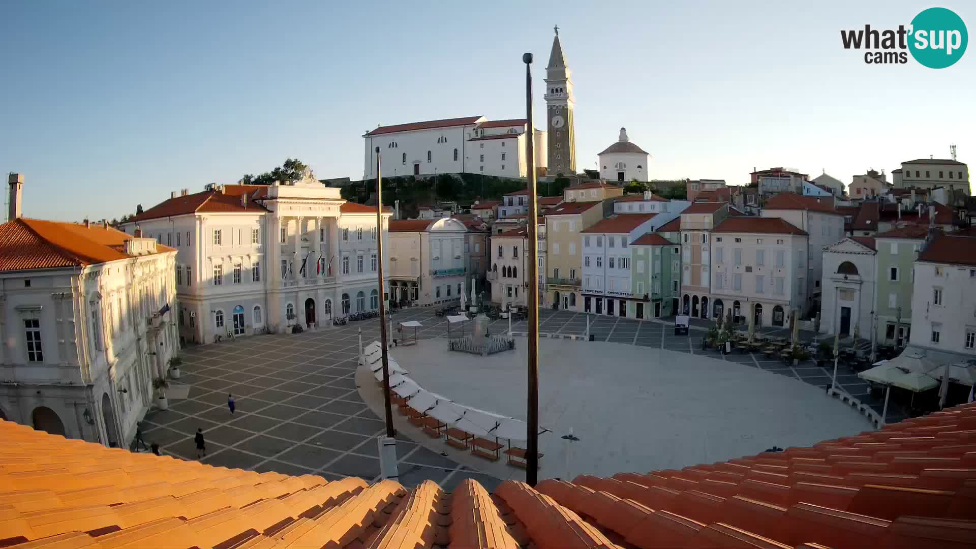 Web Kamera Piran – Trg Tartini