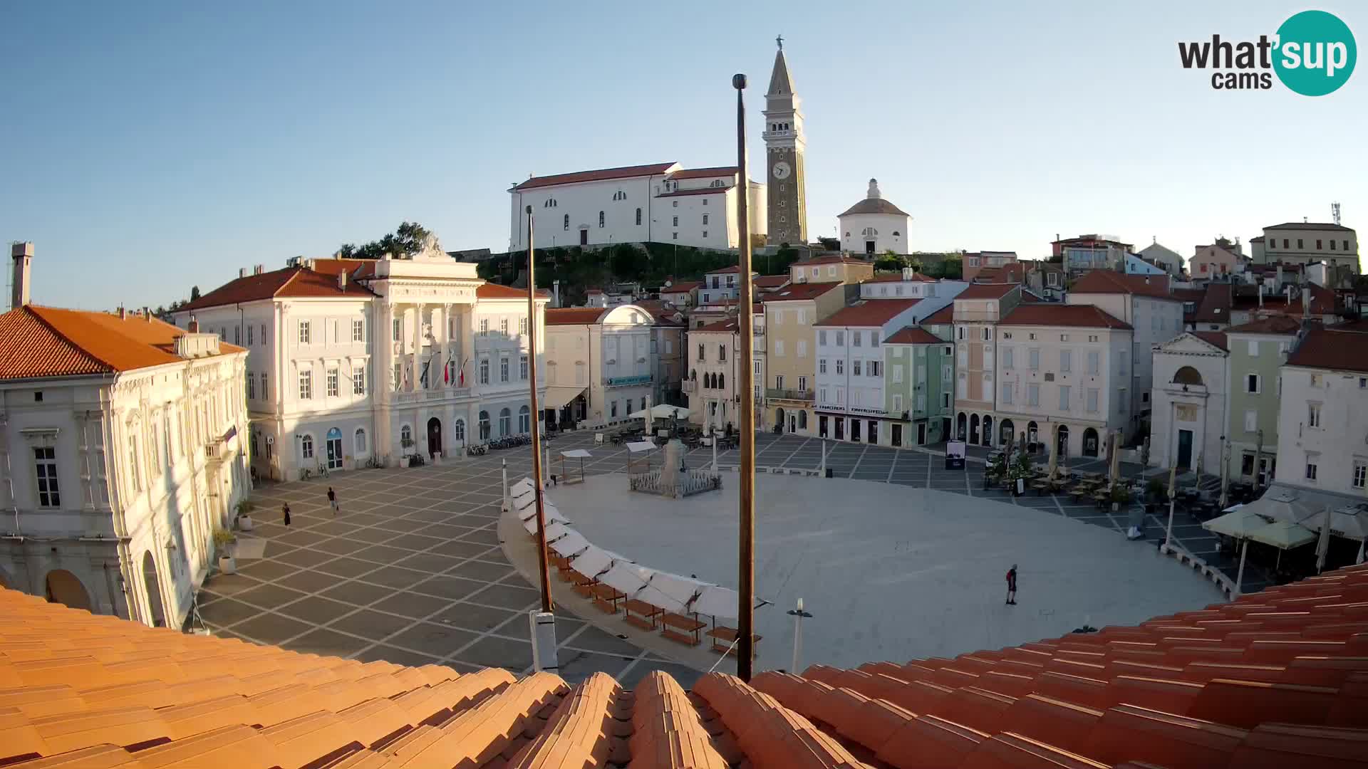 Webcam Pirano | Piran – Piazza Tartini – Art Hotel