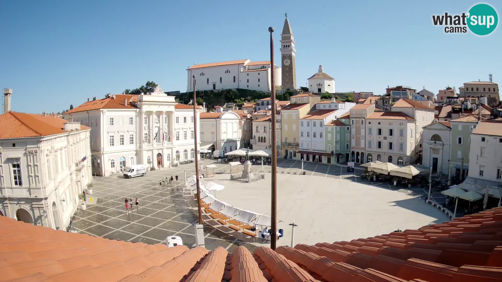 Webcam Pirano | Piran – Piazza Tartini – Art Hotel