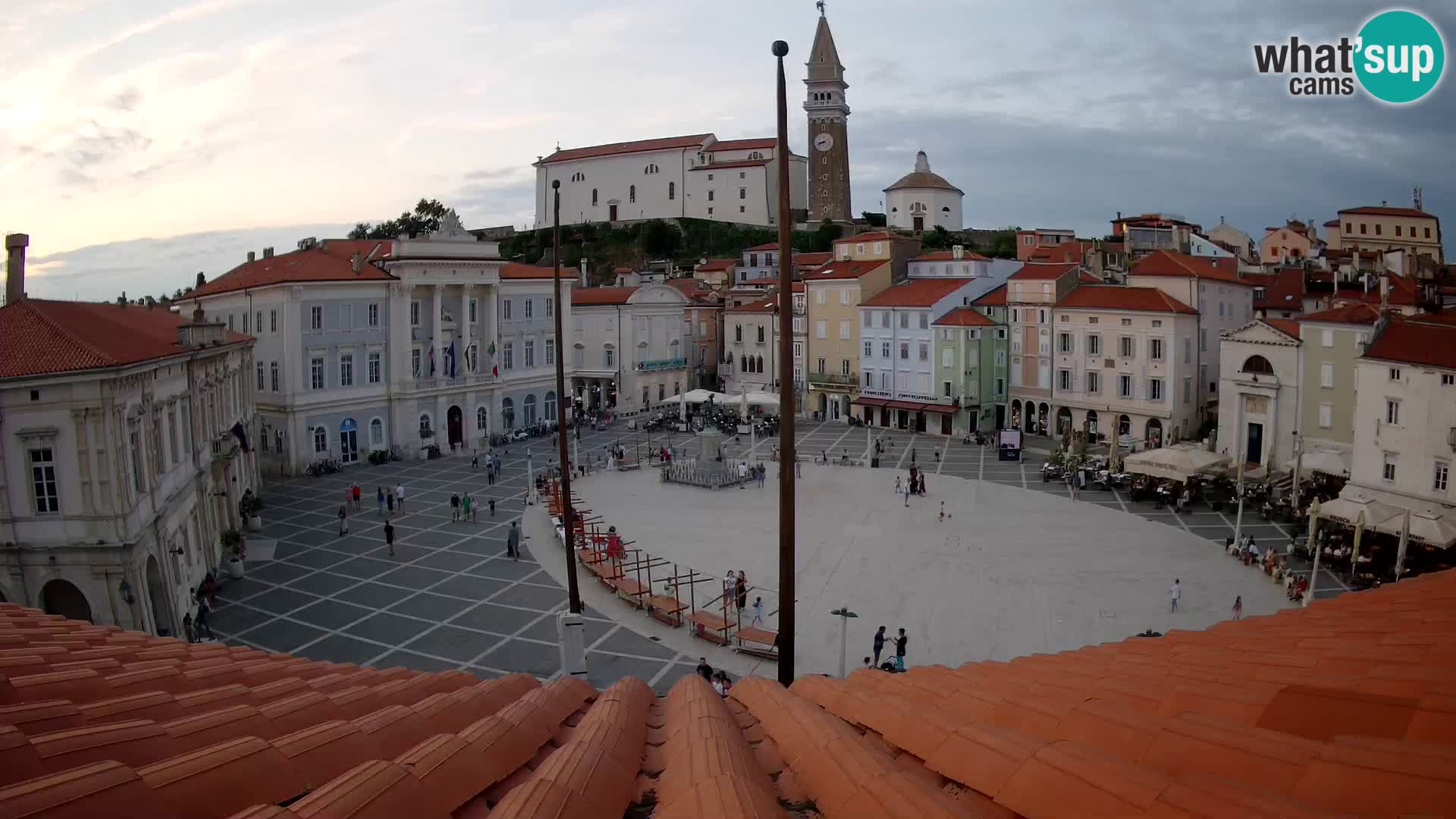Webcam Piran – Plaza Tartini