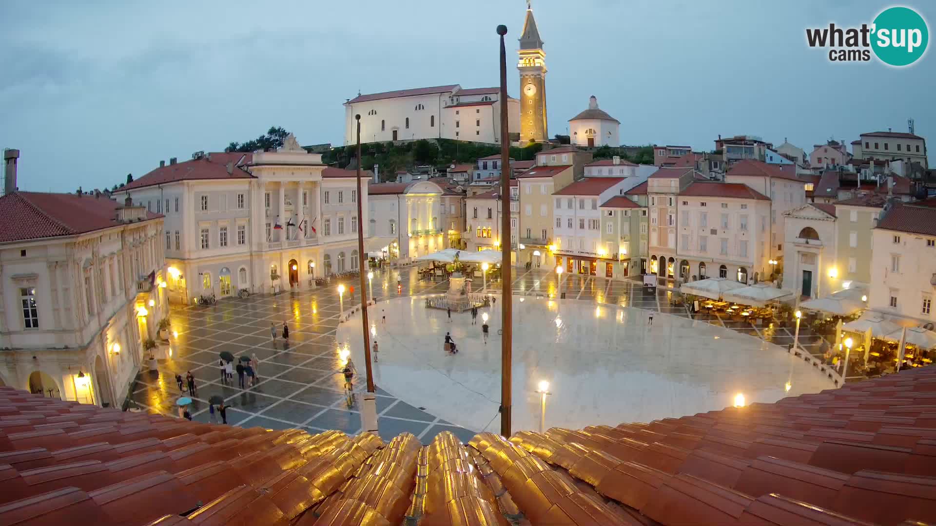 Webcam Pirano | Piran – Piazza Tartini – Art Hotel