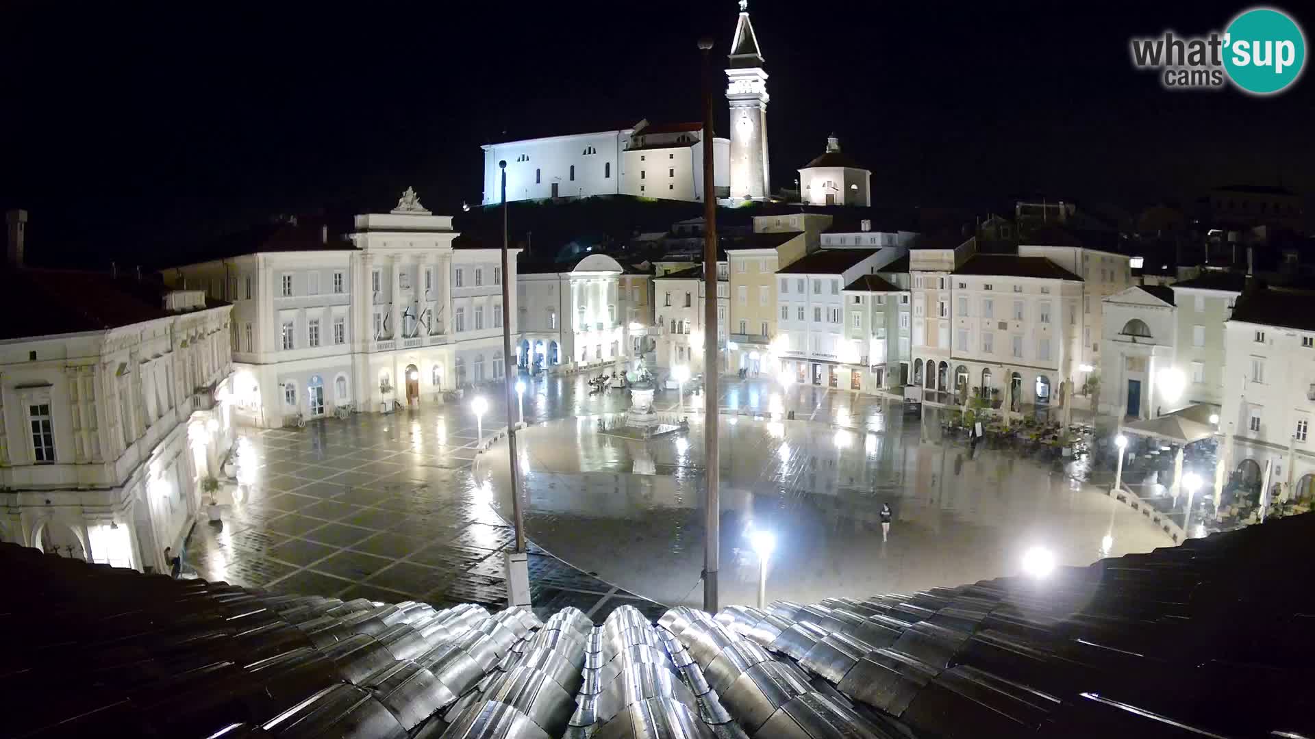 Webcam Pirano | Piran – Piazza Tartini – Art Hotel