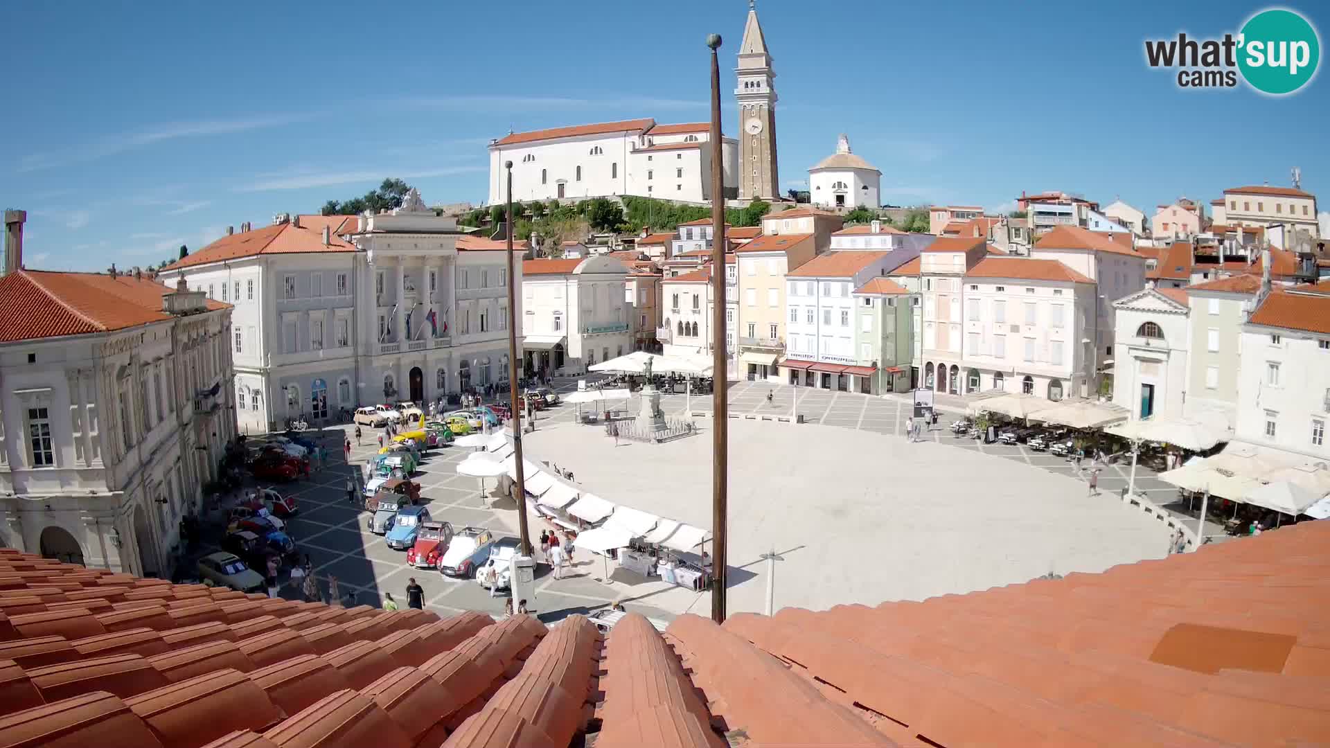 Webcam Pirano | Piran – Piazza Tartini – Art Hotel