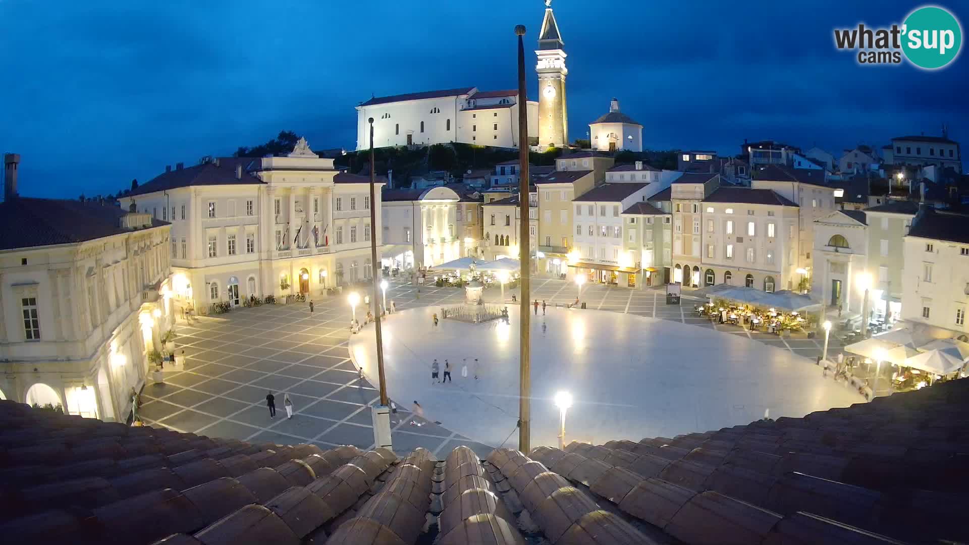 Live Webcam Piran – Tartini square – Art Hotel
