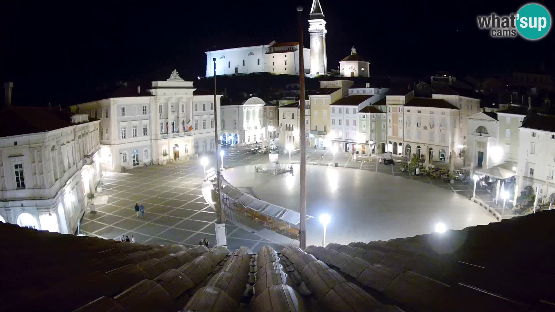 Webcam Piran – Tartini platz – Art Hotel Tartini