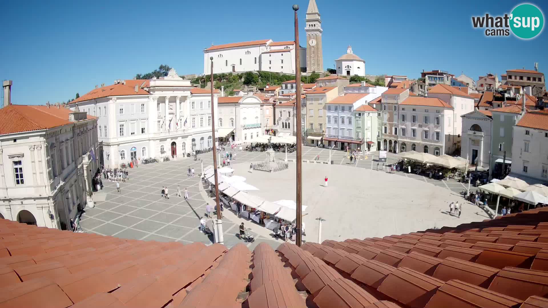 Webcam Piran – Plaza Tartini