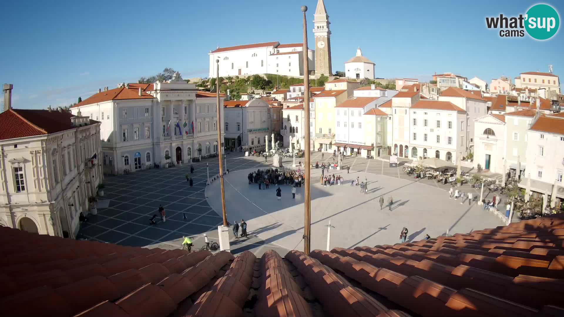 Web Kamera Piran – Trg Tartini