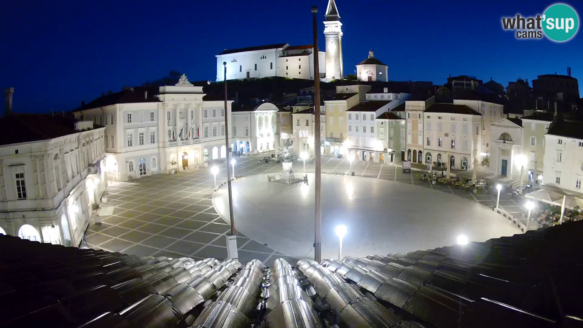 Web Kamera Piran – Trg Tartini