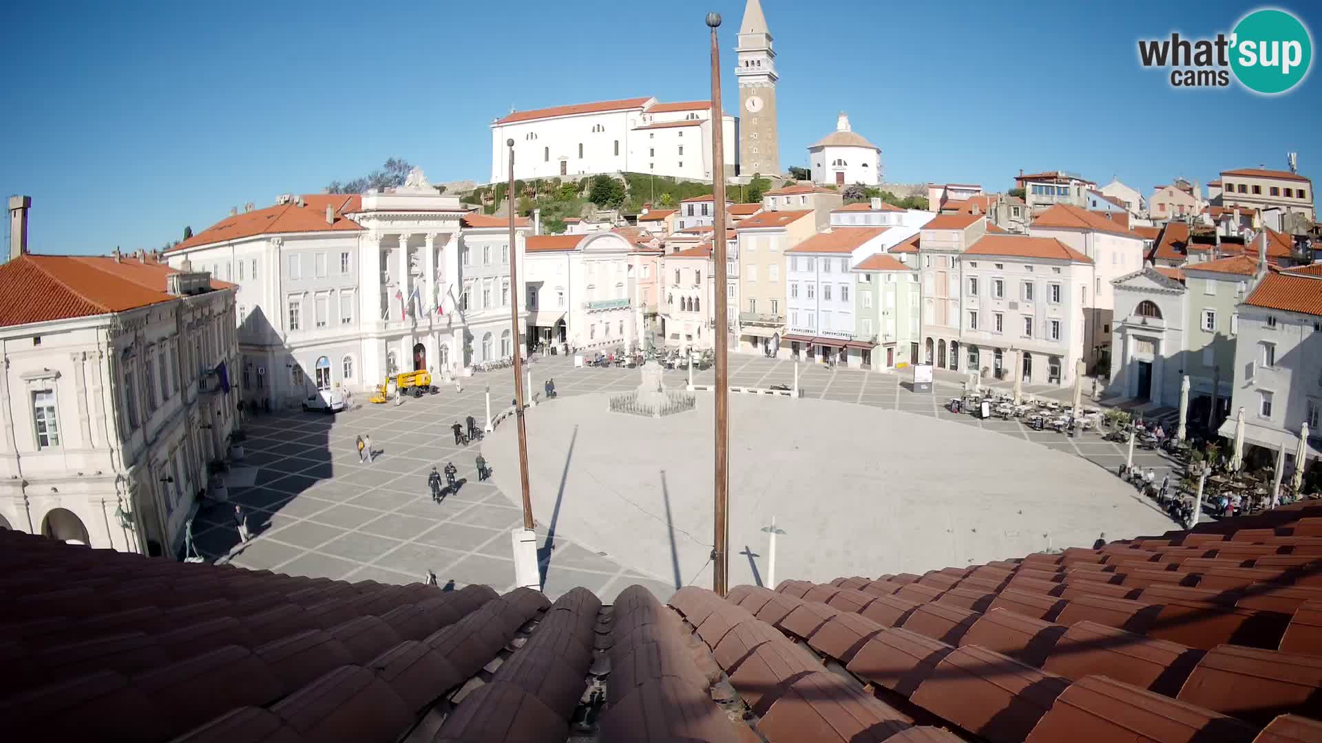 Webcam Pirano | Piran – Piazza Tartini – Art Hotel