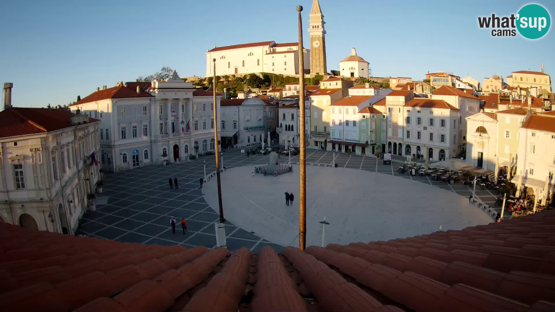 Webcam Piran – Tartini platz – Art Hotel Tartini