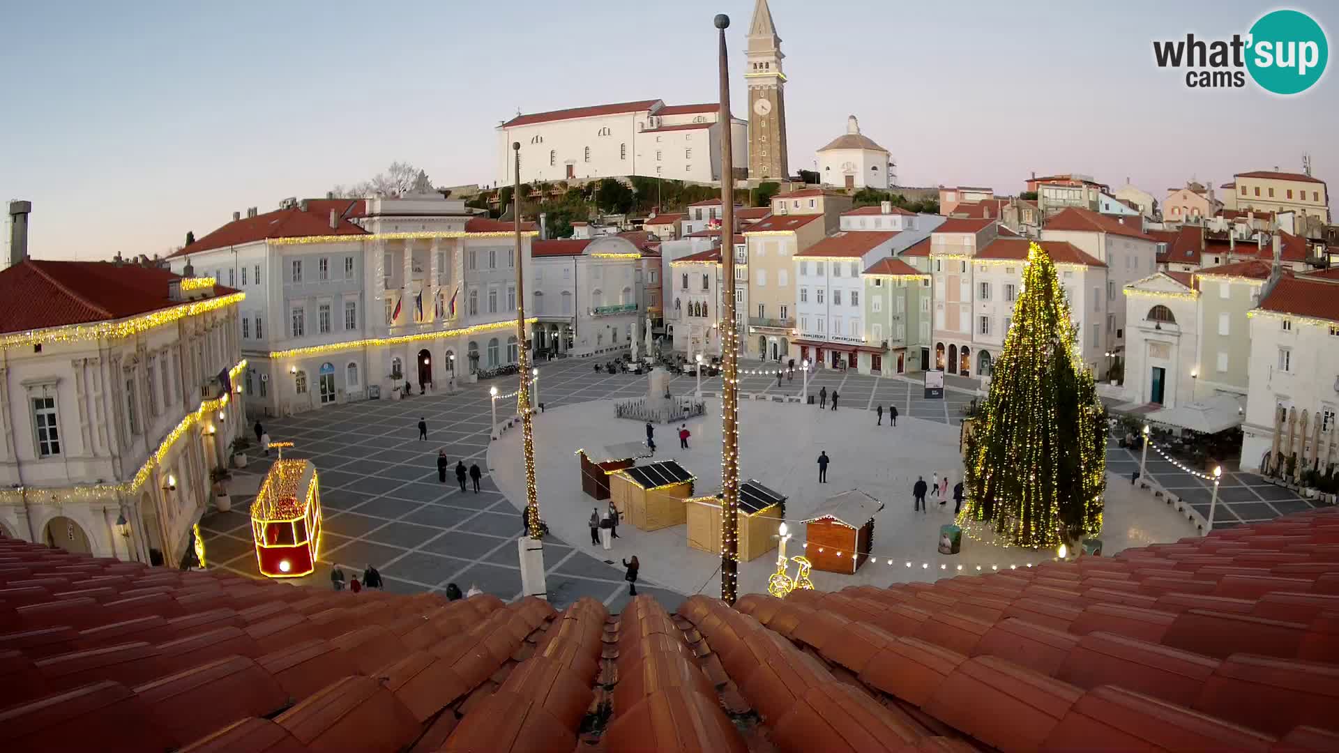 Webcam Piran – Plaza Tartini
