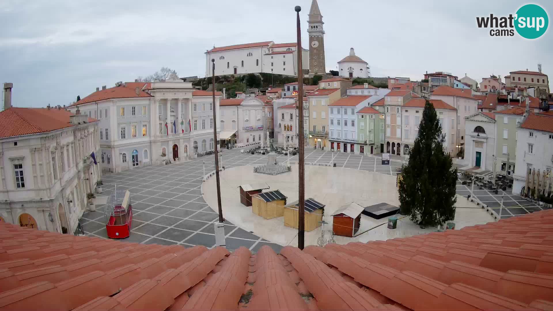 Webcam Piran – Plaza Tartini
