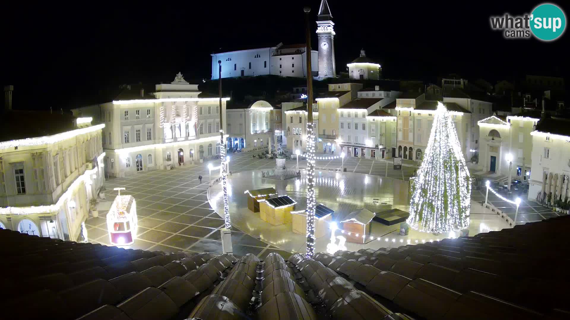 Webcam Pirano | Piran – Piazza Tartini – Art Hotel