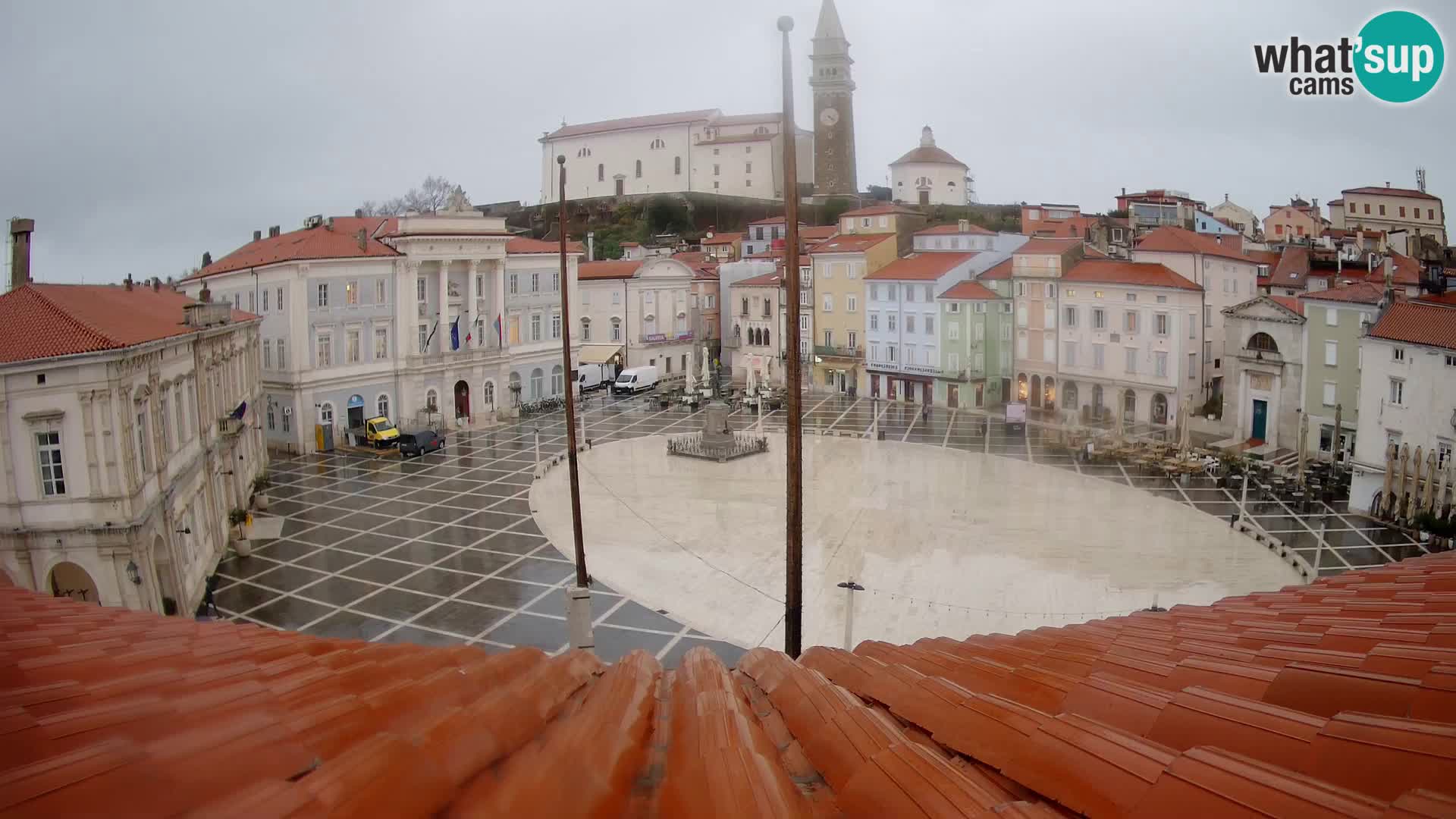 Webcam Pirano | Piran – Piazza Tartini – Art Hotel