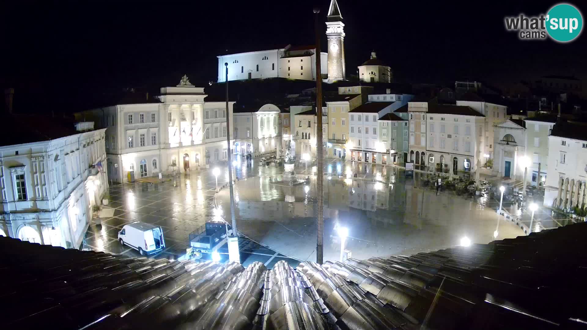 Webcam Live Piran – Carre Tartini “Mestna Kavarna”