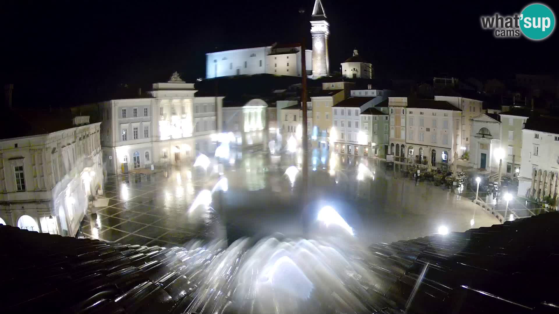 Webcam Piran – Tartini platz – Art Hotel Tartini