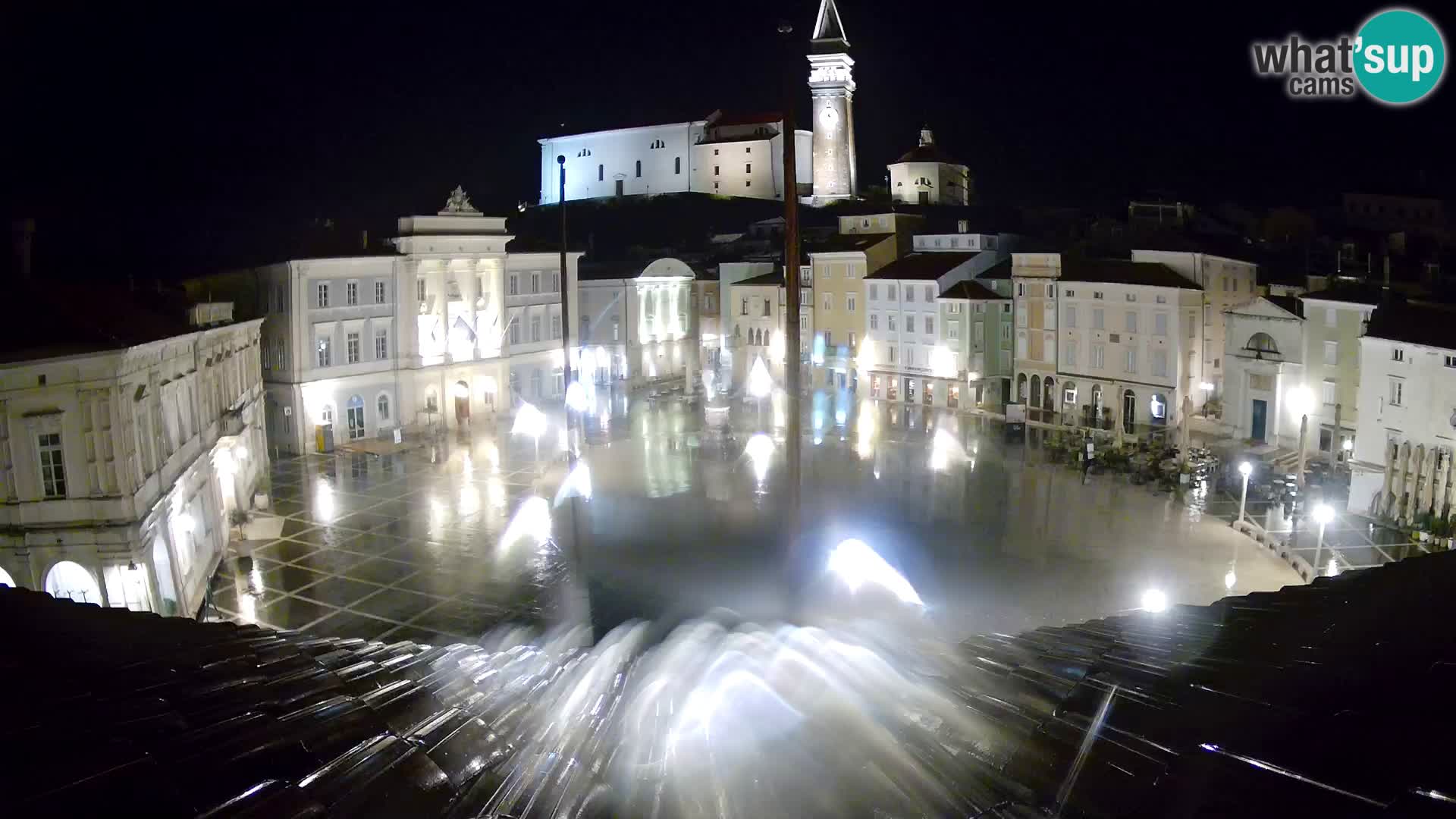 Webcam Piran – Tartini platz – Art Hotel Tartini