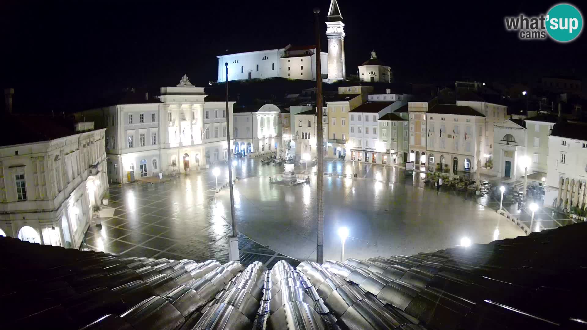 Live Webcam Piran – Tartini square – Art Hotel