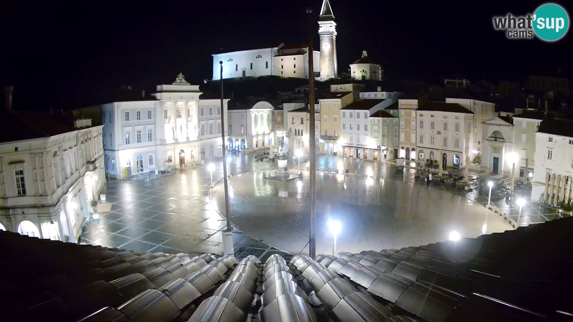 Web Kamera Piran – Trg Tartini