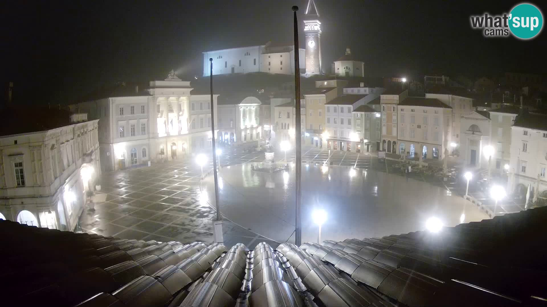 Webcam Piran – Tartini platz – Art Hotel Tartini