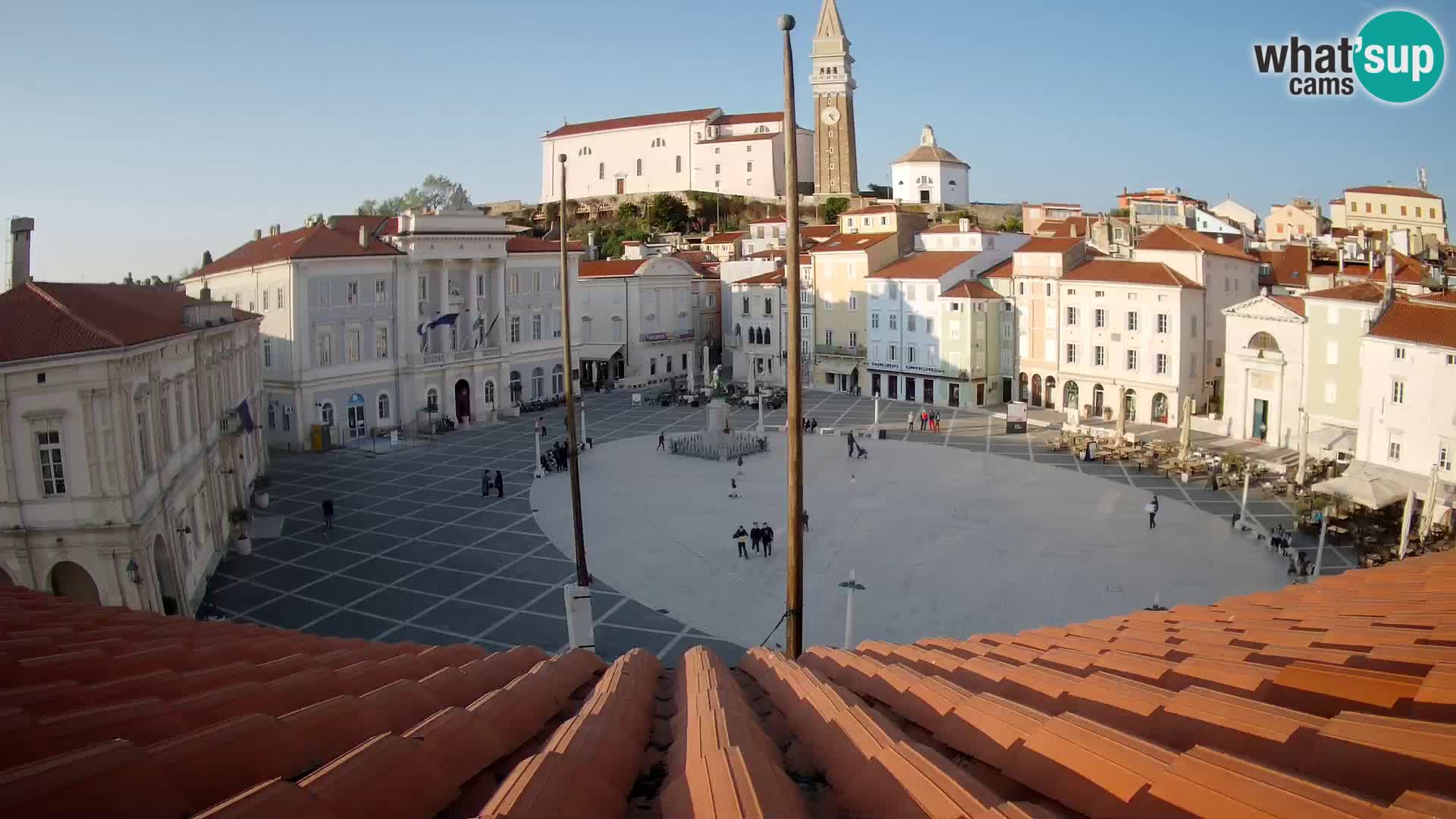 Webcam Piran – Plaza Tartini