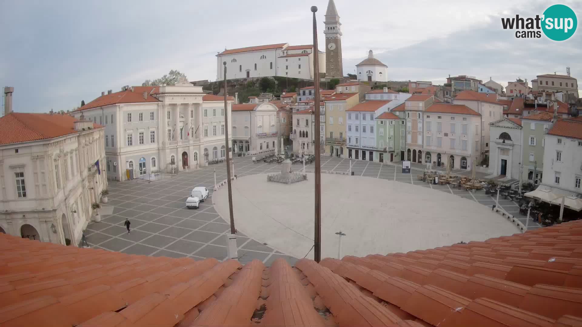 Webcam Piran – Tartini platz – Art Hotel Tartini