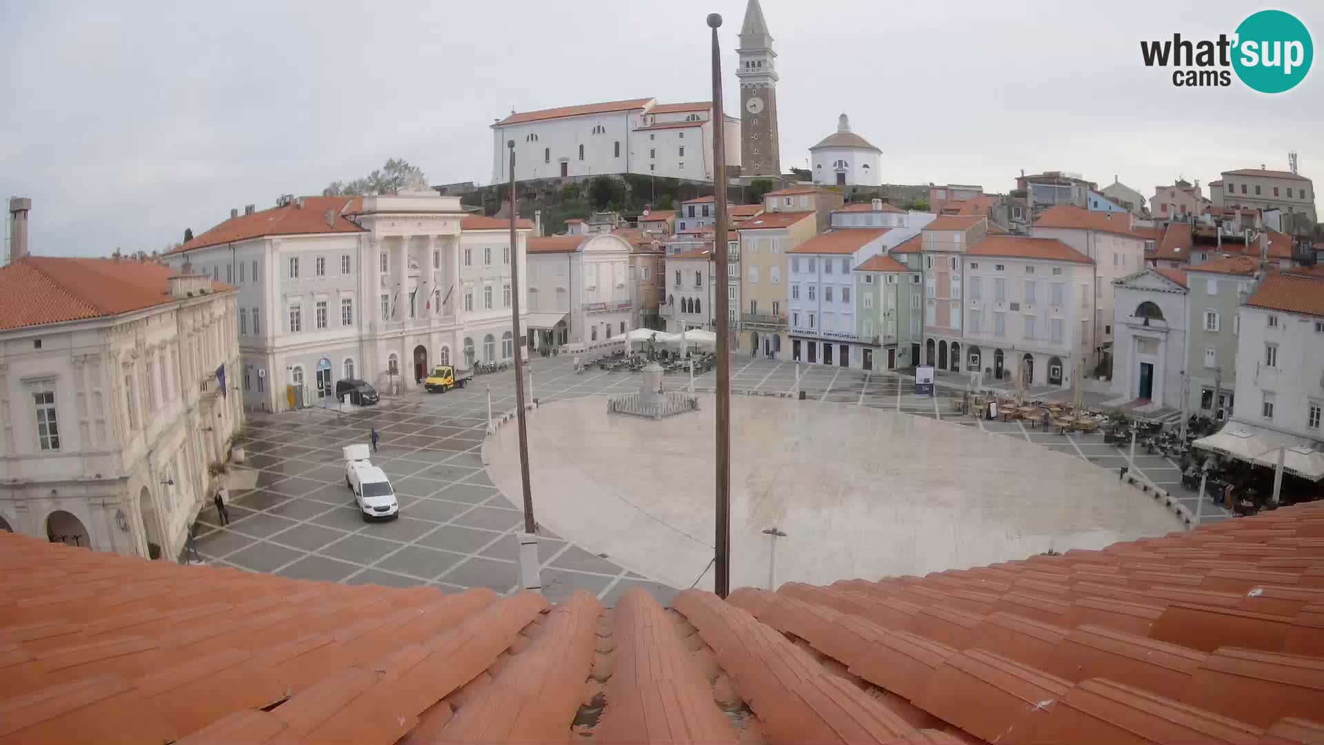 Kamera Piran v Živo – Tartinijev trg
