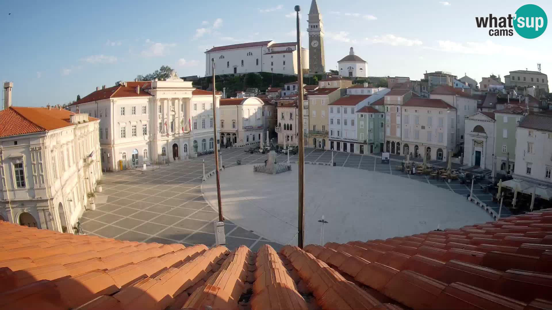 Web Kamera Piran – Trg Tartini