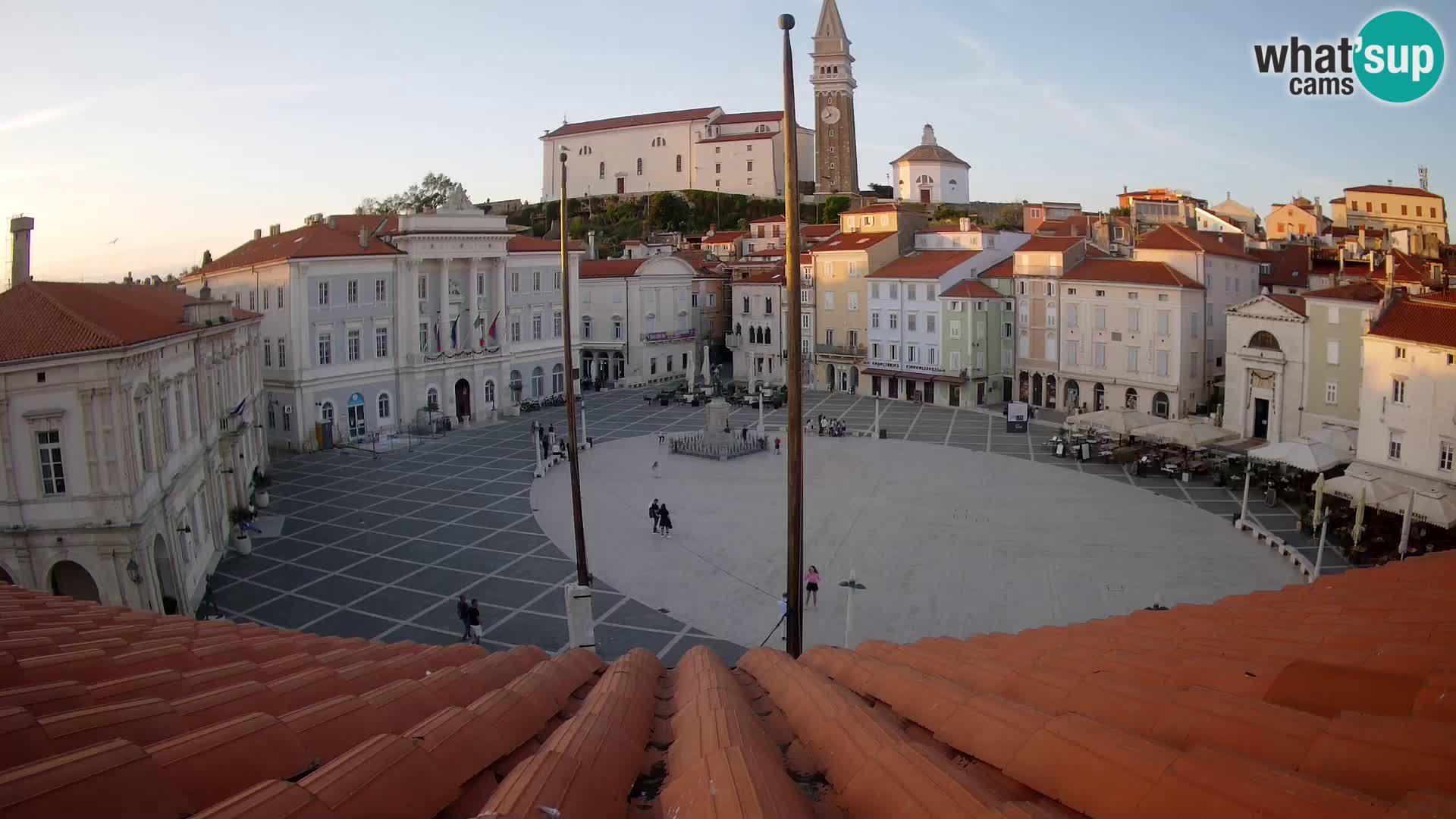 Web Kamera Piran – Trg Tartini