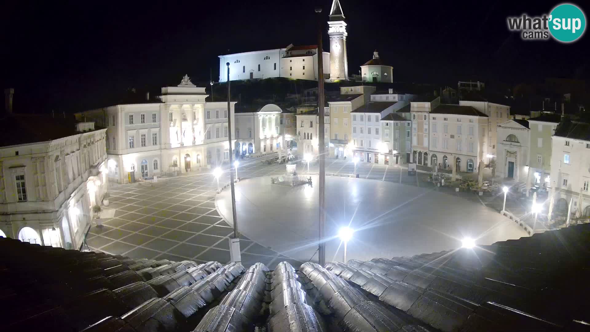 Kamera Piran v Živo – Tartinijev trg