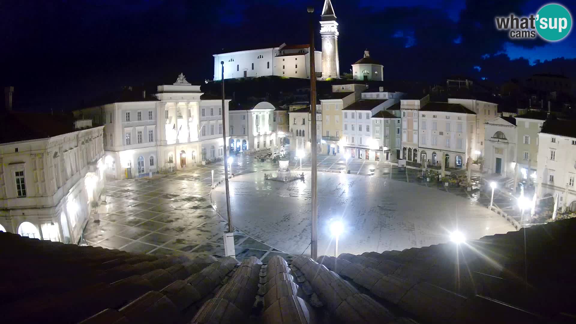 Webcam Pirano | Piran – Piazza Tartini – Art Hotel