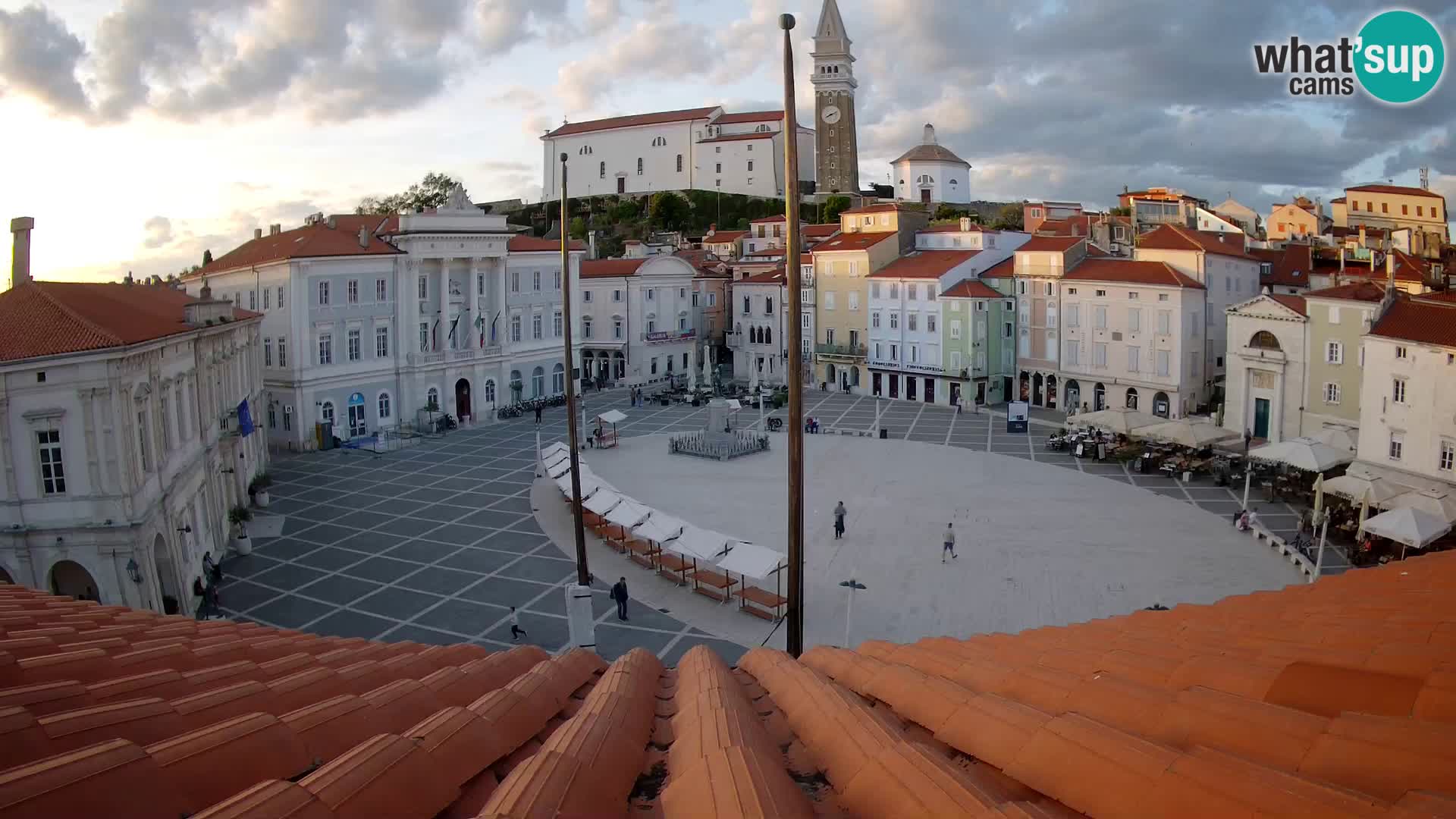 Web Kamera Piran – Trg Tartini