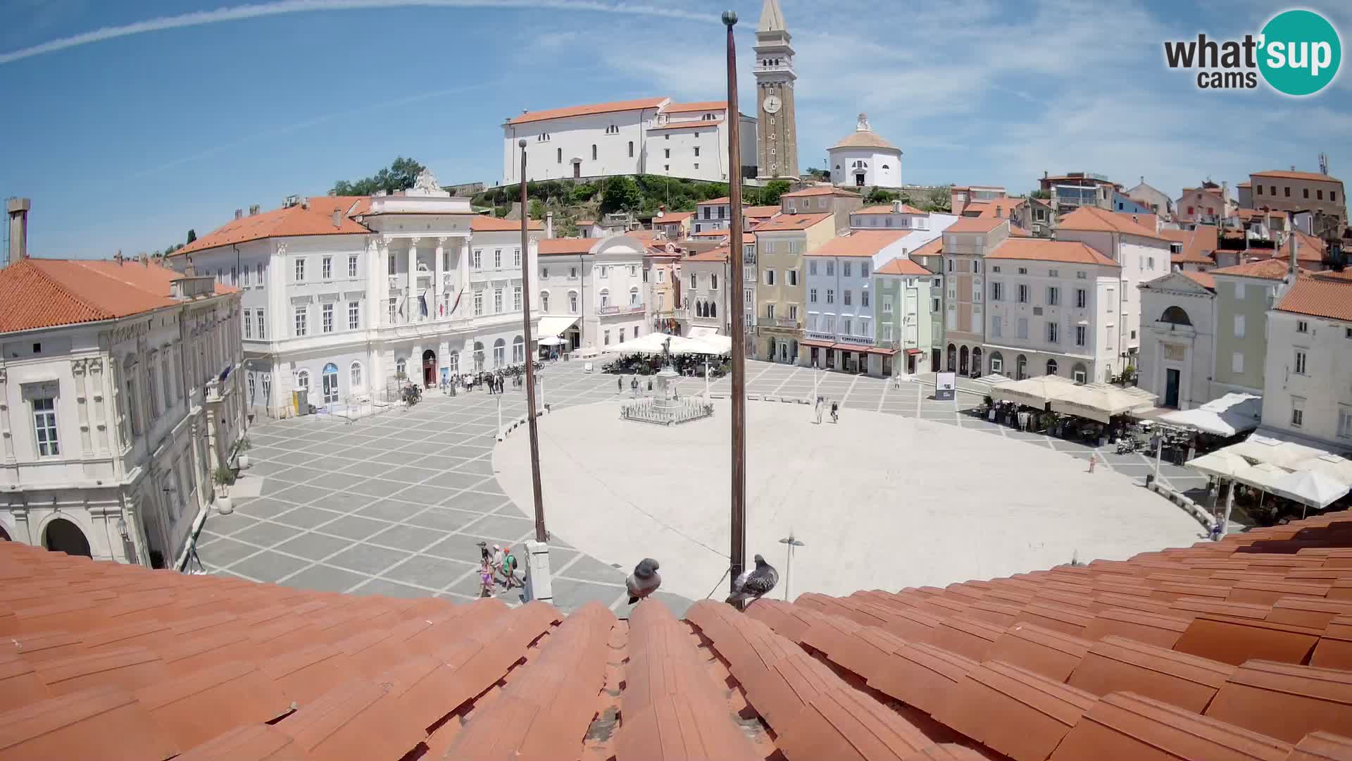 Webcam Piran – Plaza Tartini