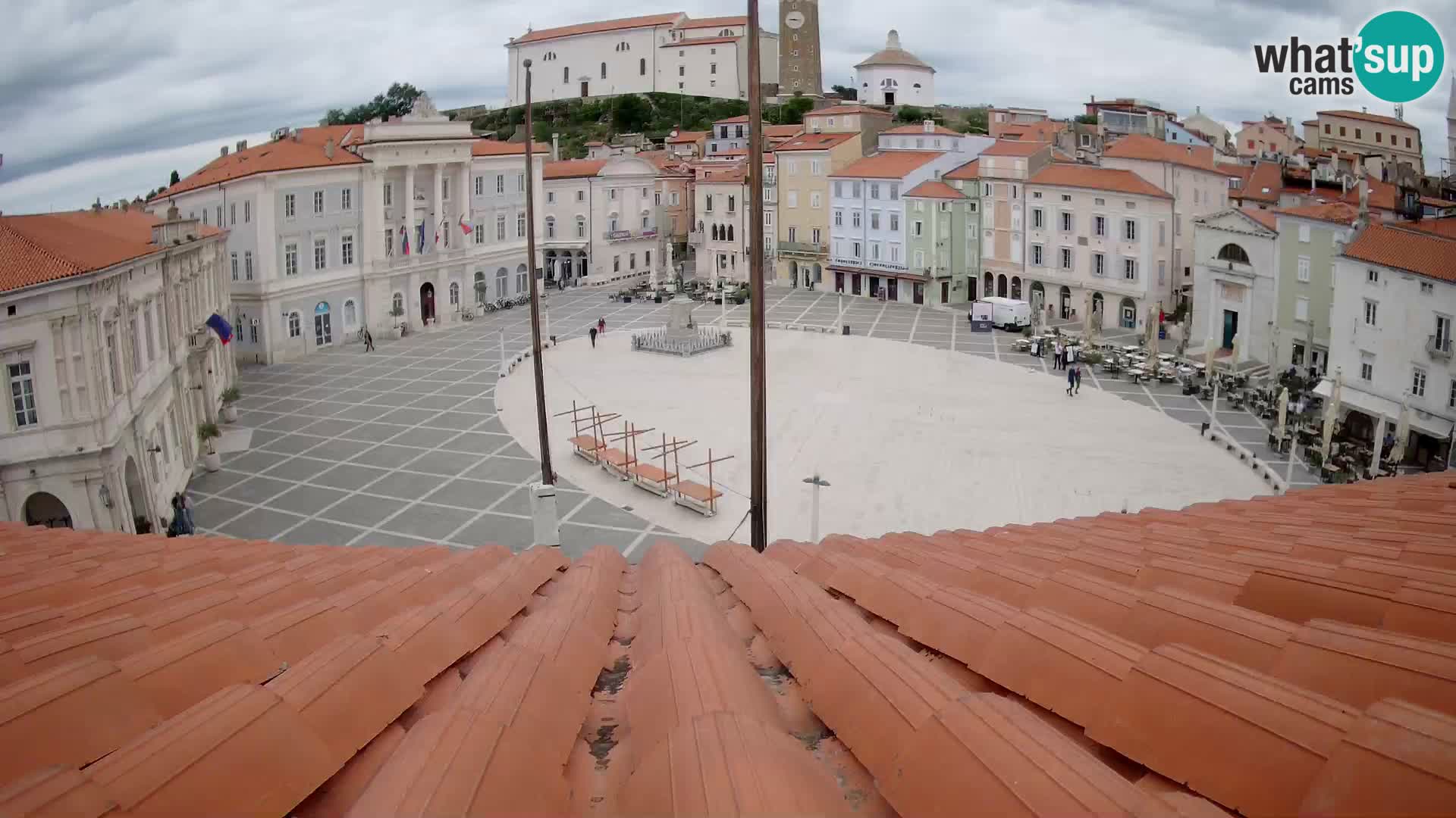 Webcam Piran – Tartini platz – Art Hotel Tartini