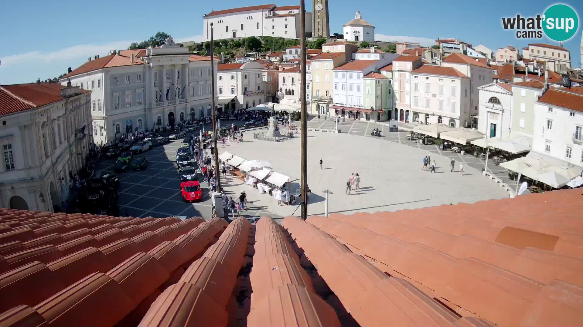 Webcam Pirano – Piazza Tartini in diretta
