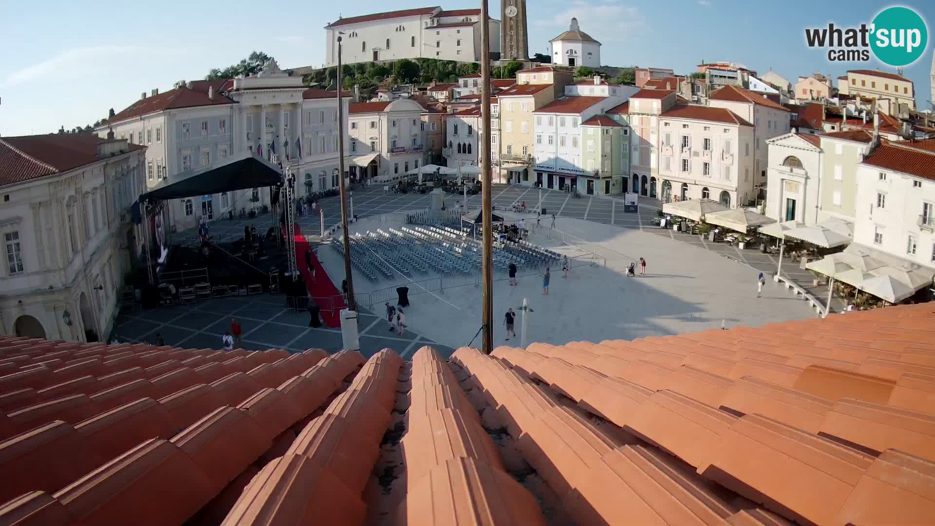 Webcam Pirano – Piazza Tartini in diretta