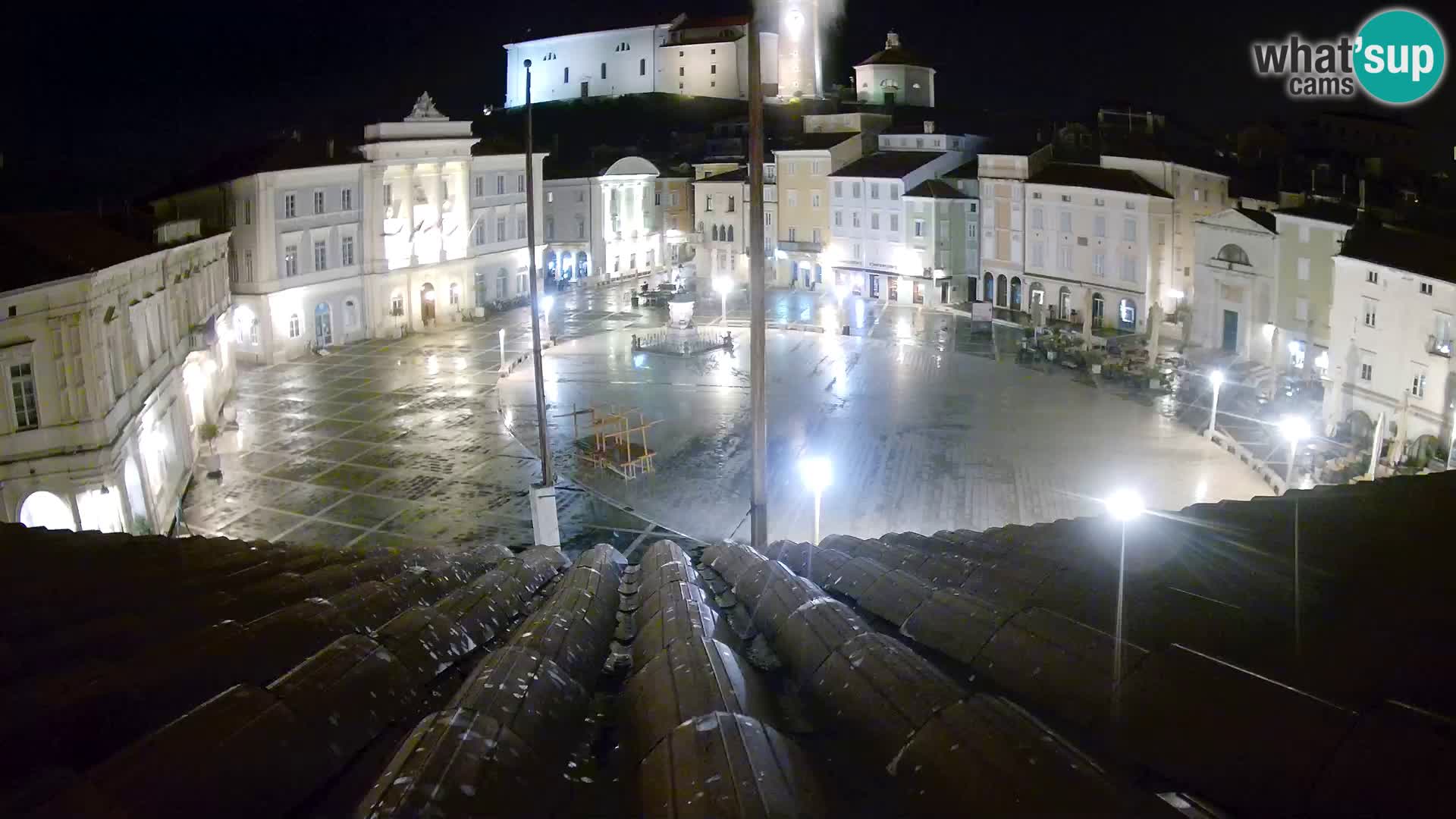 Webcam Pirano – Piazza Tartini in diretta