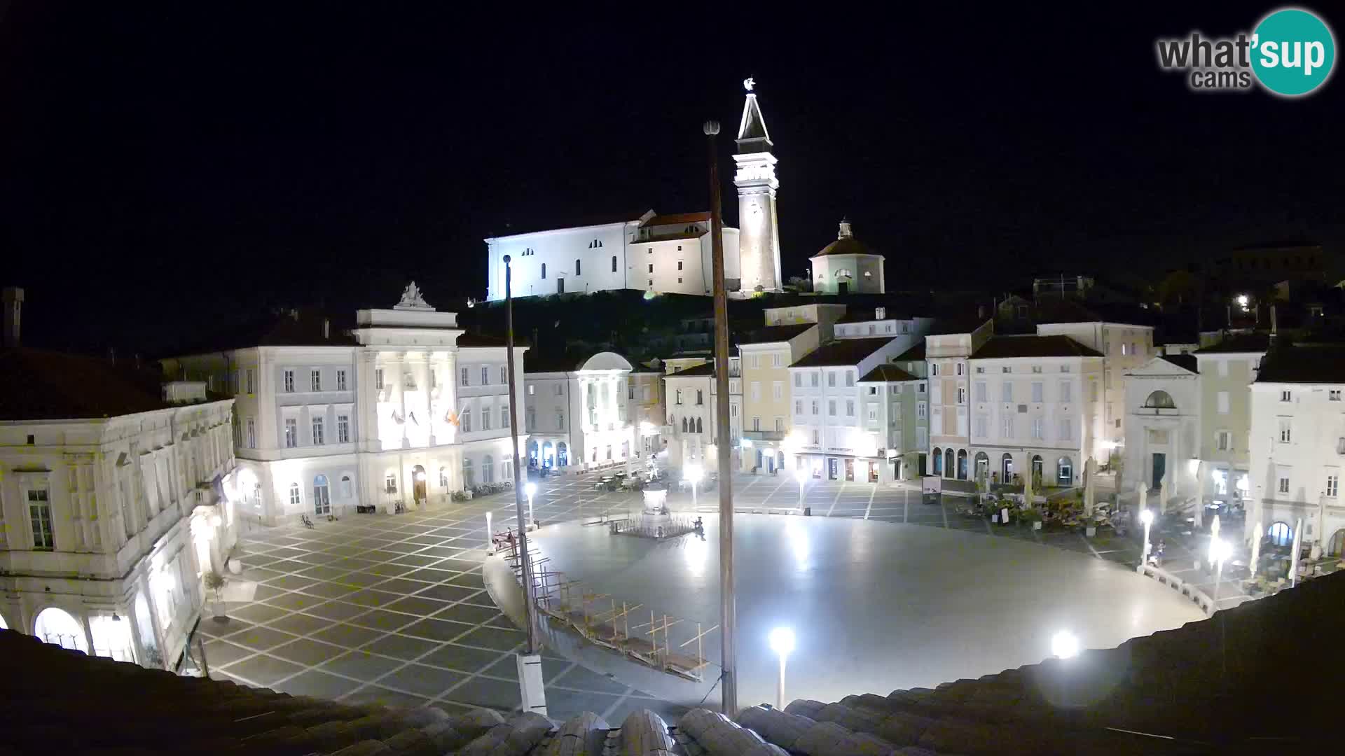 Webcam Pirano – Piazza Tartini in diretta