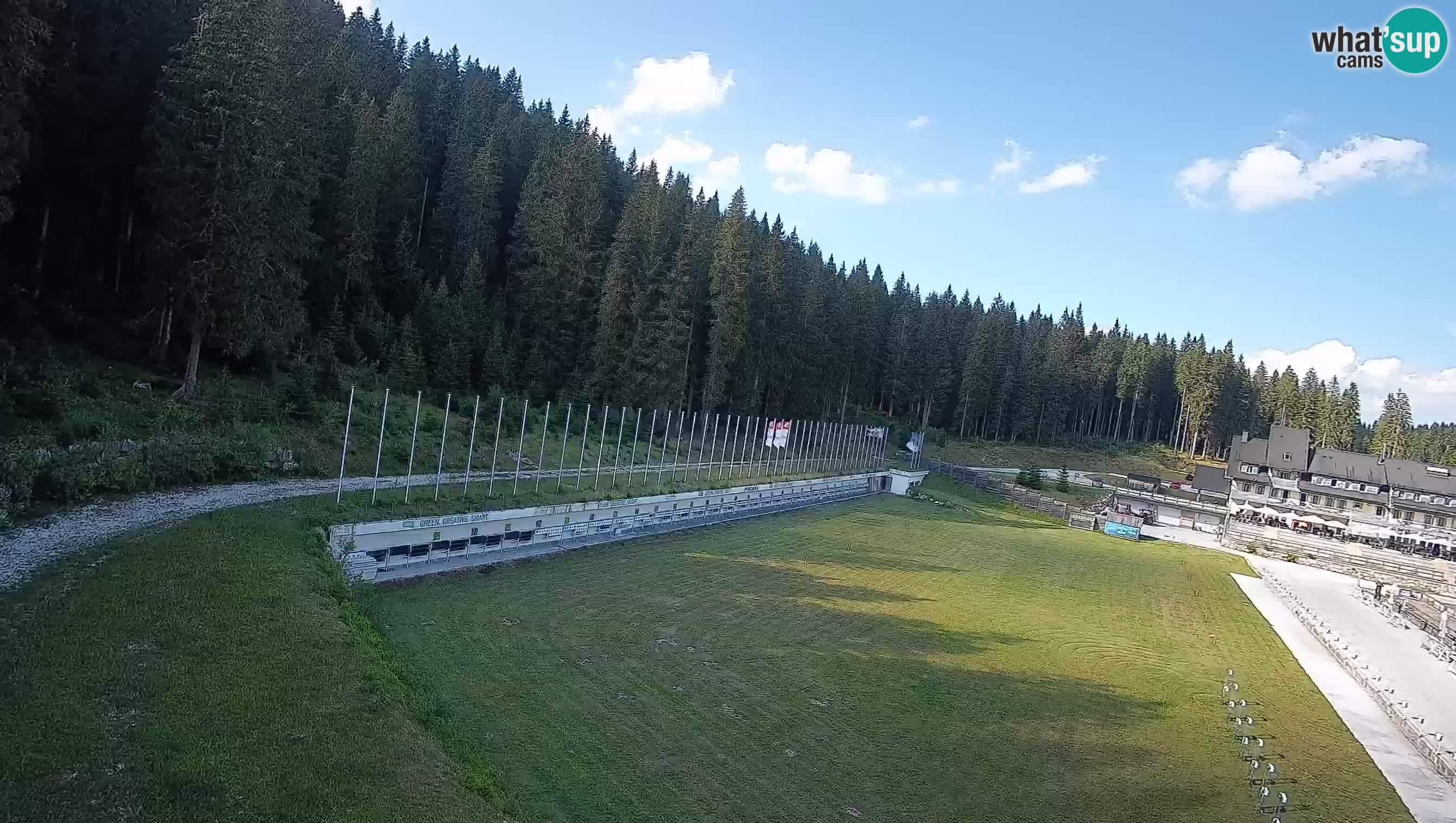 Webcam Pokljuka – Estadio de Biatlón de Rudno Polje