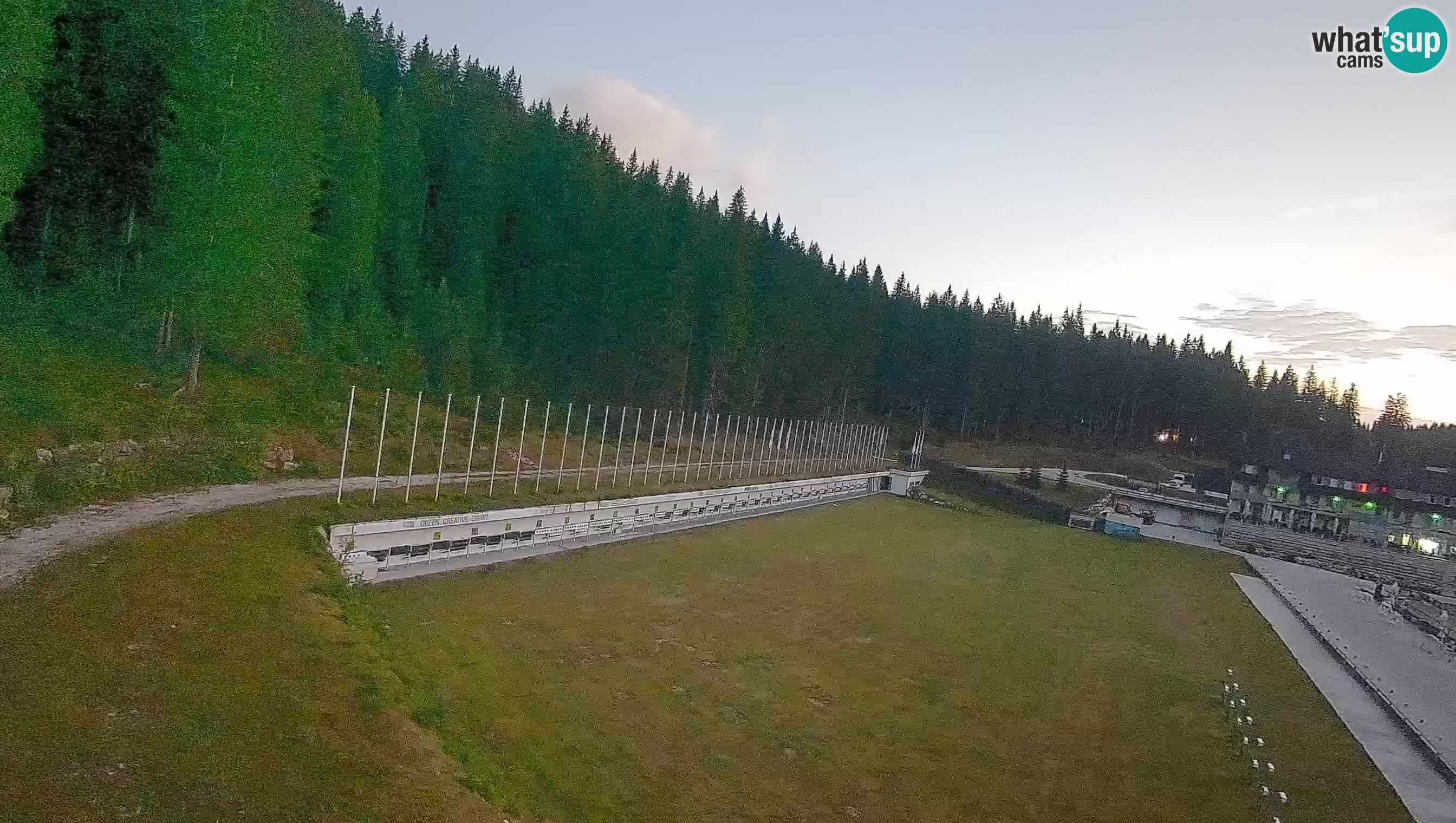 Webcam Pokljuka – Biathlon-Stadion Rudno Polje