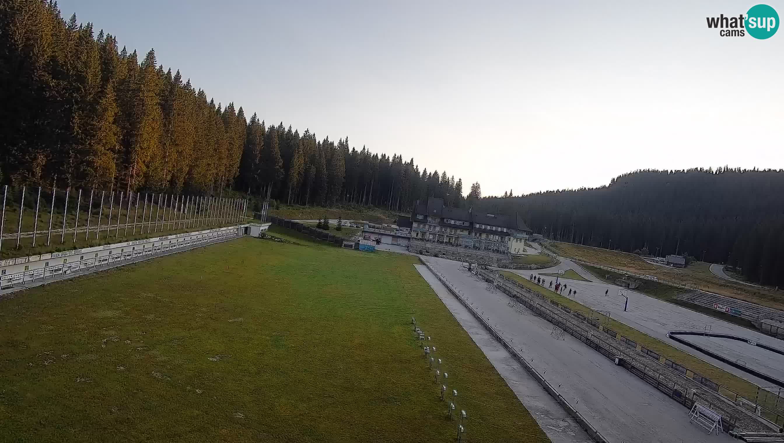 Spletna kamera Pokljuka – Biatlonski stadion Rudno Polje