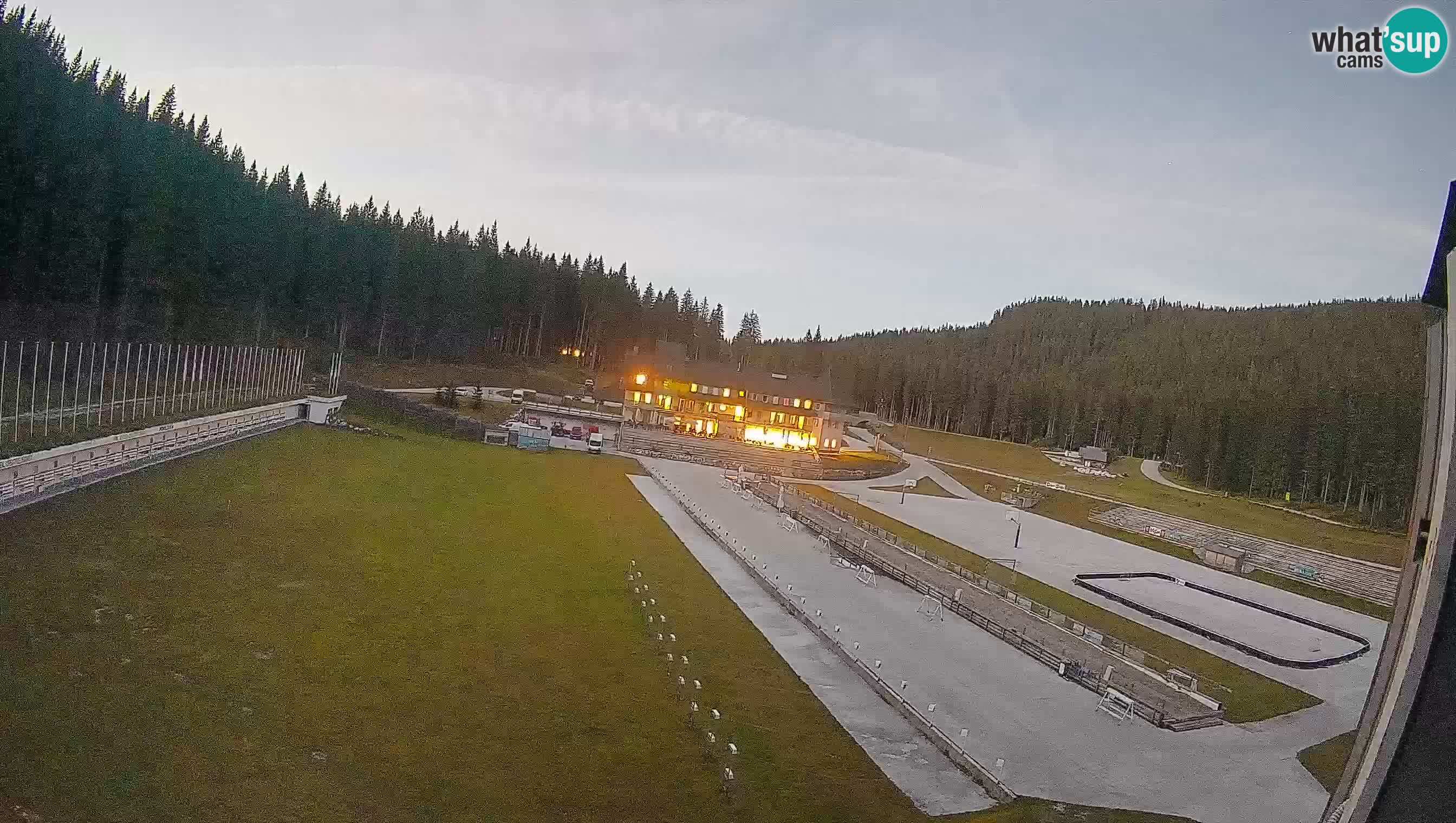 Web kamera Pokljuka – Biatlonski stadion Rudno Polje