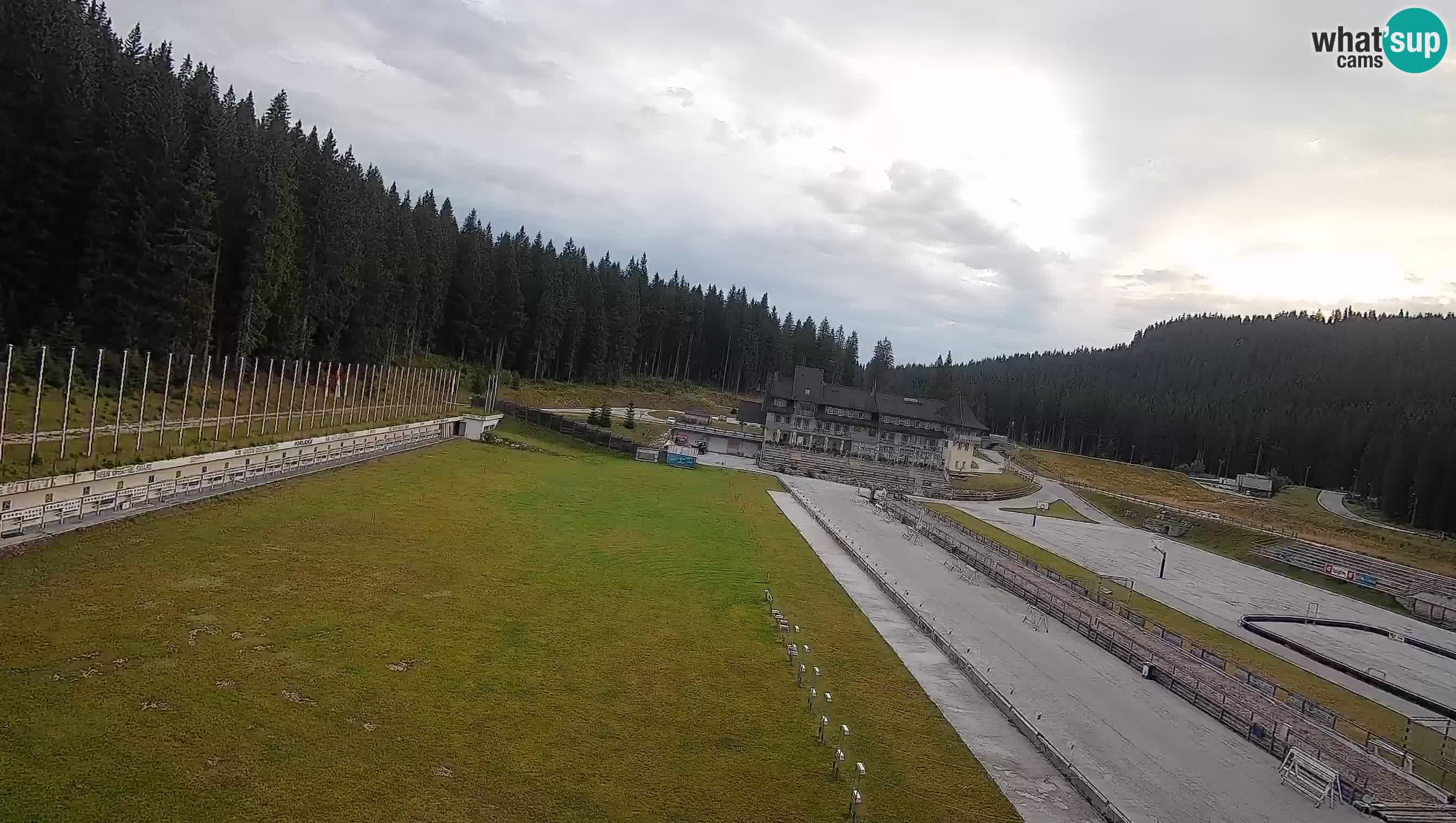 Webcam Pokljuka – Biathlon Stadium Live