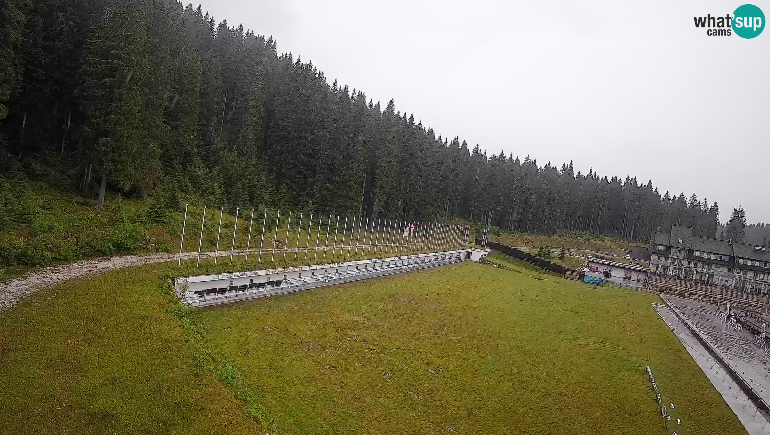 Webcam Pokljuka – Biathlon Stadium Live